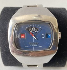 Orologio Vintage Saltarello Sicura 1970s 37mm Acciaio