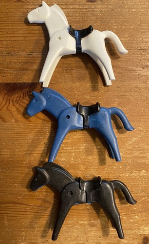 Playmobil cavallo blu - playmobil, #