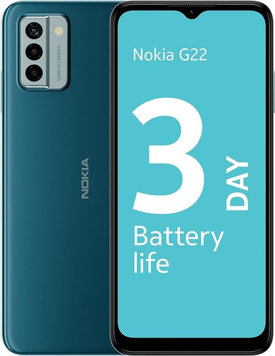 Nokia g22 blu hd - nokia, 6,52"