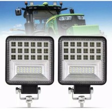 Coppia Fari Led 126w 12v 24v Lavoro  Faretto Luci Fari Off-Road Camion Barca