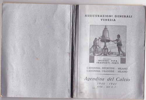 Calcio football agendina - agendina, del