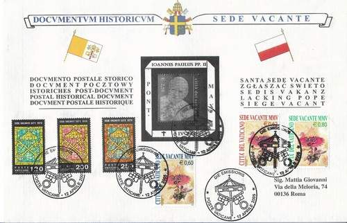 Vaticano 2005 documento - (t110),