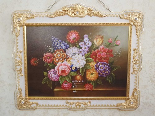 Quadro con fiori colorati - con,