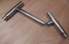 Pezzi tubi di collegamento H scarico Moto Guzzi T3 T4 California ecc, inox, made in UK