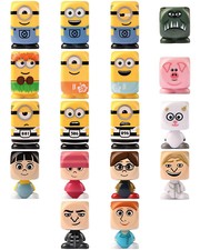Blokhedz Cattivissimo Me Minion Collezione Completa 18 personaggi Esselunga 2018