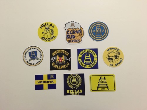 Verona adesivi ultras - verona,