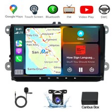 For VW Golf Jetta Passat 9"