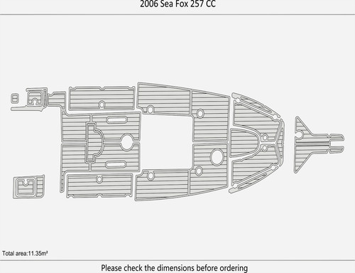 Pavimentazione barca sea - pavimentazione, fox