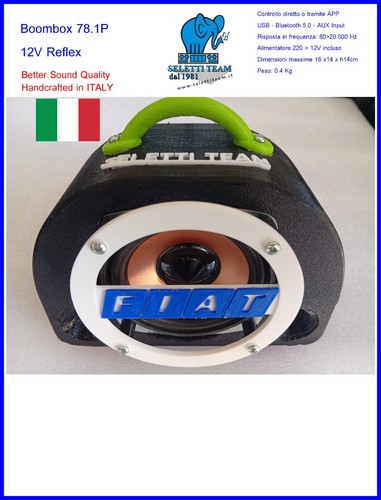 Boombox artigianale cassa - 78.1,