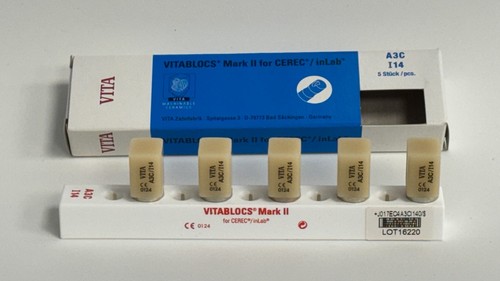 Vitablocs mark for cerec - for, /