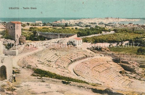 Siracusa teatro greco - siracusa,