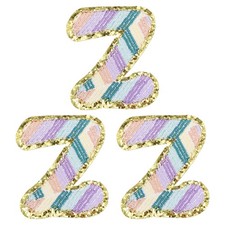 3Pcs 5.5cm/2.17" Toppa Lettera