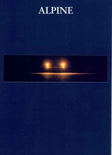 catalogue dépliant Alpine