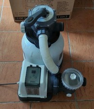 Intex Krystal Clear Flusso Acqua 7900L/h Pompa Filtro a Sabbia - 26646