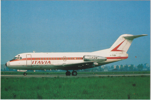 Itavia fokker - f-28,