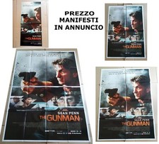 The Gunman - MANIFESTO ORIGINALE Film anno 2015 vari formati - leggi annuncio
