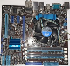 Scheda Madre ASUS P7P55-M con CPU Core I7 e Ram