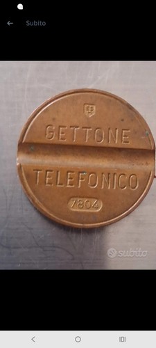 Gettone telefonico 7804 - telefonico,