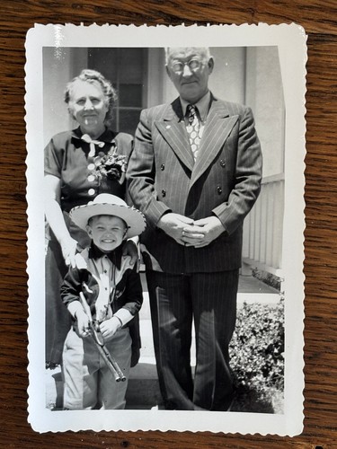 Ritratto famiglia cowboy - di,