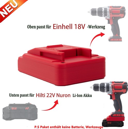 Adattatore batteria per hilti - adattatore,