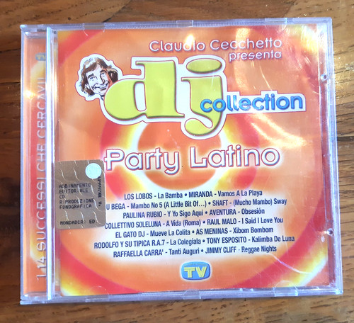 Collection party latino cd - dj,