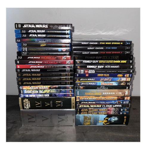 Large star wars dvd lot - lot, /