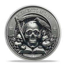 Moneta tempus fugit - tempus, memento