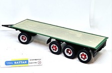 # 1/43 RIMORCHIO a 4 ASSI PIANALE (Lunghezza 8 m) by BATTAX x IXO/deagostini #