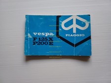 Piaggio Vespa PX 125 150 200 1978 manuale uso manutenzione libretto originale