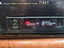 Pioneer F-443 Sintonizzatore digitale FM/AM (1988-89)