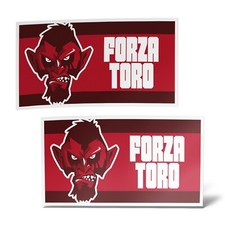 Sticker x2 TORINO Adesivo