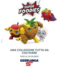 Esselunga collezione 2019 - SUPER FOODIES - personaggi 3D - carte - portachiavi 