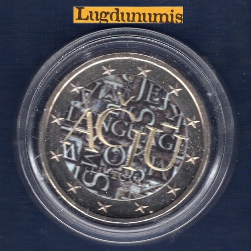 Euro commémo couleur color - 2,