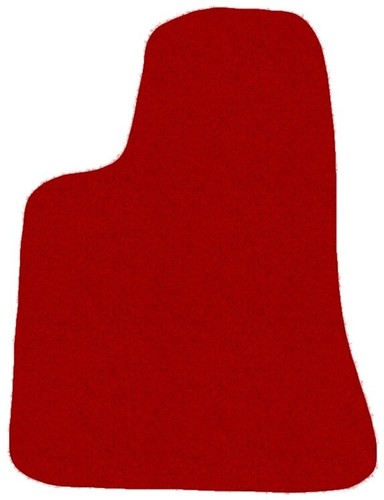 Tappetino rosso del conducente - rosso,