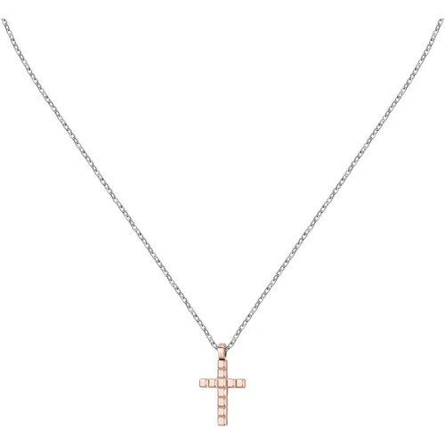 Collana con croce morellato - collana,