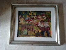 Giuseppe Serafini monotipo su cartone