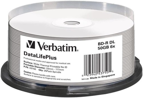 Verbatim 43750 blu ray - 43750, blu-ray