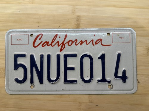 Vintage california number - vintage,