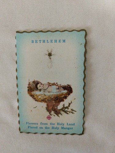 Raro santino betlemme con - santino,