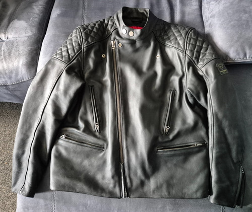Giacca pelle triumph - pelle,