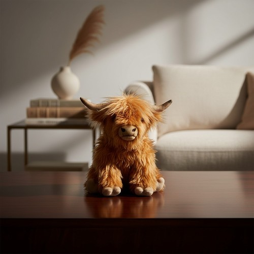 Peluche mucca delle - , highlands