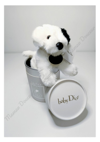 Animal peluche doudou chien - en,