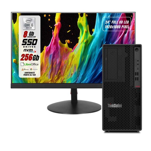 Postazione completa lenovo - postazione, pc