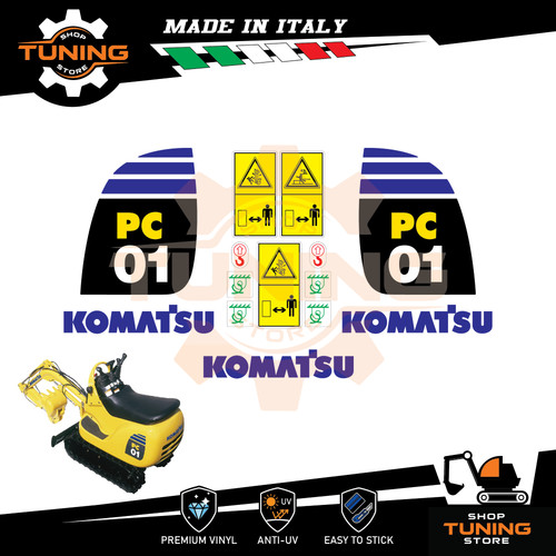 Kit adesivi mezzi lavoro - mezzi, da