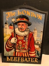 mini PUB Sign BEEFEATER  10
