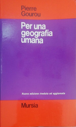 Per una geografia - , umana