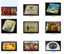 Antico Lotto Scatole Latta