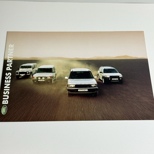 Land rover business partner - land,