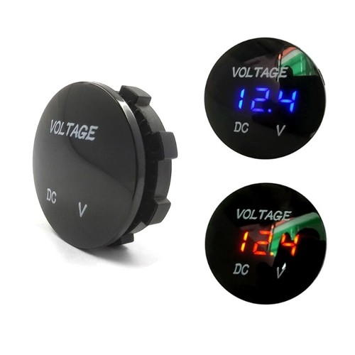 Voltmetro auto moto 12v 24v - auto, 12v-24v