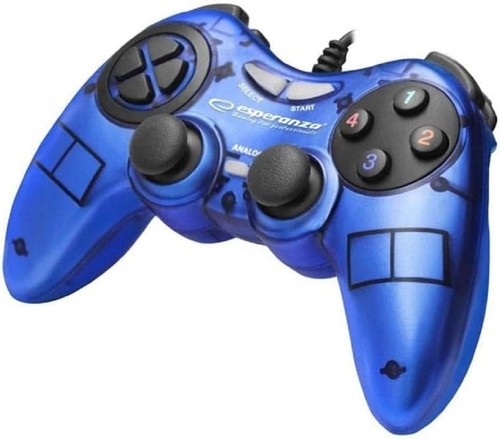 Gamepad esperanza fighter - gamepad, blu